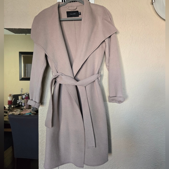 tahari wrap coat - Picture 1 of 4